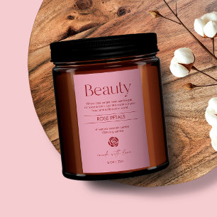 Blush Pink Product Label