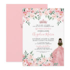 Blush Pink Quinceanera Invitation