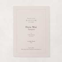 Blush Pink Religious Scalloped Cross Baptism