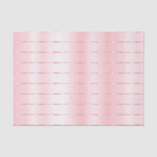 Blush Pink Ribbon Bridal Shower Tissue Paper