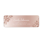 Blush Pink Rose Gold Glitter Sparkle Foil
