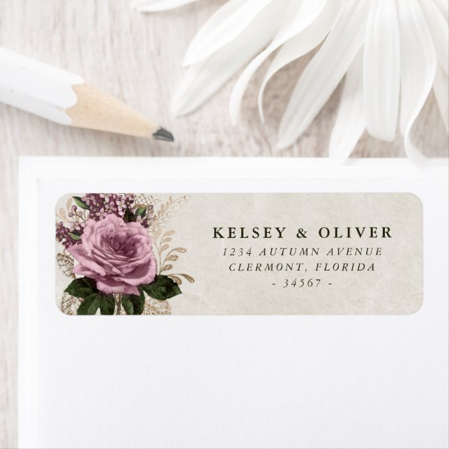 Blush Pink Rose Gold Wedding Bride Groom (Insitu)