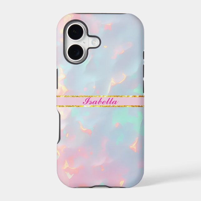 Blush Pink Soft Mint Gold Luxury Modern Collection (Back)