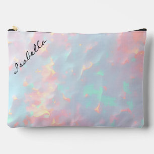 Blush Pink Soft Mint Gold Luxury Modern Collection Accessory Pouch