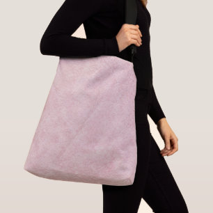 Blush Pink Solid Textured Colour Crossbody Bag