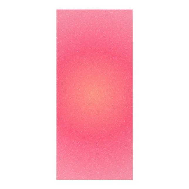 Blush Pink Sparkle Gradient Rack Card (Front)
