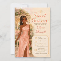 Blush Pink Sweet 16 Garden Party