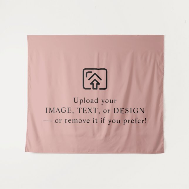 Blush Pink Tapestry – Make It Yours Today (Front (Horizontal))