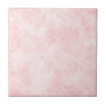 Blush Pink Tile<br><div class="desc">Unique Simple Watercolor Marble Happy Blush Pink Ceramic Tile. A cheerful blush pink watercolor backdrop creates a bright, happy canvas for a cute and contemporary bathroom or kitchen wall or accent stripe. Not over the top, just enough to add a fun and special touch. The watercolor marble effect is layered...</div>