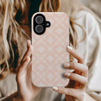 Blush Pink Trendy Arrow Tribal Print