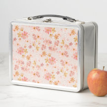 Blush Pink Watercolor Floral Pattern