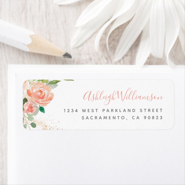 Blush Pink Watercolor Peonies Eucalyptus Greenery (Insitu)