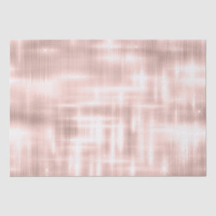Blush Pink White Glam Tissue Paper