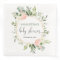 Blush pink white greenery gold floral elegant