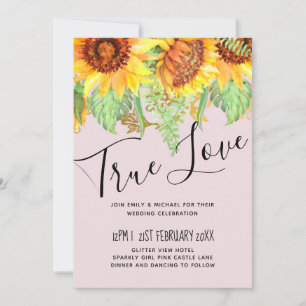 Blush Pink with Sunflowers Wedding Budget