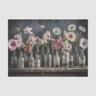 Blush Poppies  Tissue Paper
