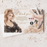 Blush Portrait Hair Studio Branding