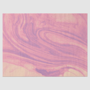 Blush Powder Pink Girly Marbly Painting Texture Tissue Paper
