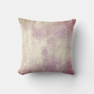 Blush Purple Gold Minimal Painting Pastel Blush Cushion