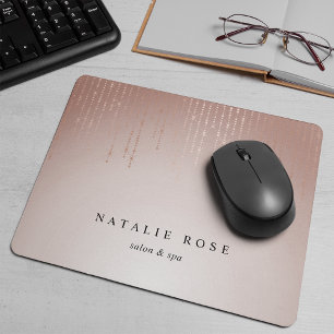 Blush Rain Personalised Mouse Mat