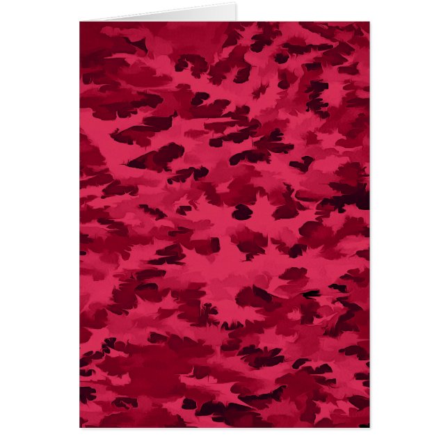 Blush Red Camouflage Pattern (Front)