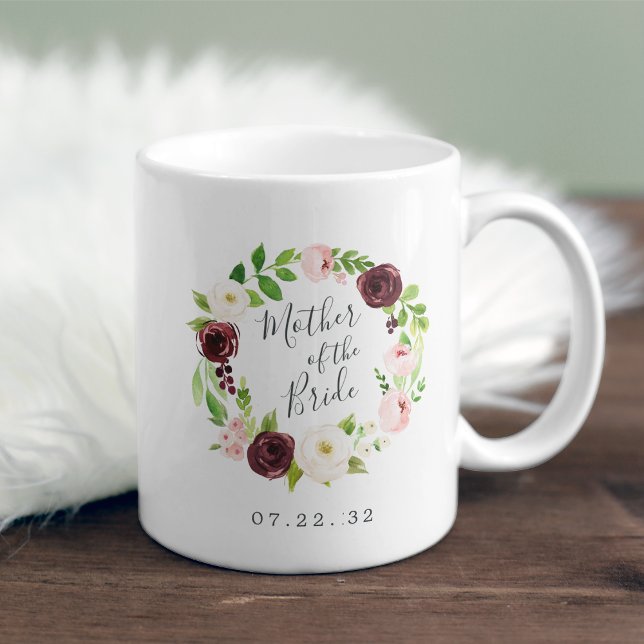 Blush Romance Mother of the Bride Coffee Mug (Creator Uploaded)