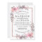 Blush & Rose Gold Framed Wedding Invitations