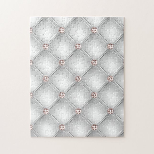 Blush Rose Jewel Jigsaw Puzzle (Vertical)