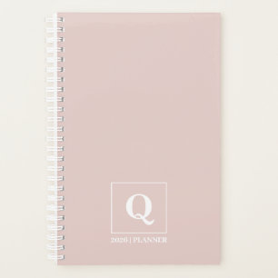 Blush Rose Personalized 2026 Planner