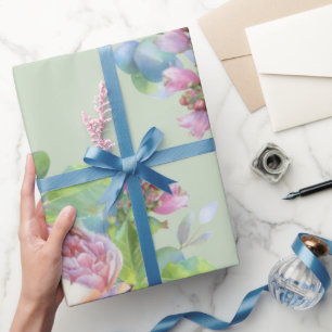 Blush Rose Wrapping Paper