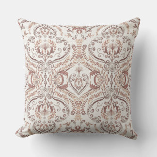 Blush Royale Damask Cushion