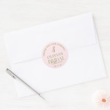Blush & Sage Green Bridal Shower Favour