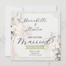 Blush Sheer Bow Rose Wisteria Cascading Bouquet