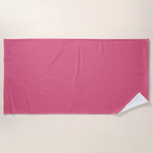 Blush (solid colour)  beach towel