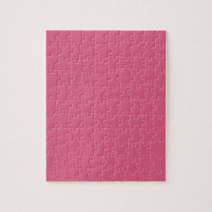 Blush (solid colour)  jigsaw puzzle