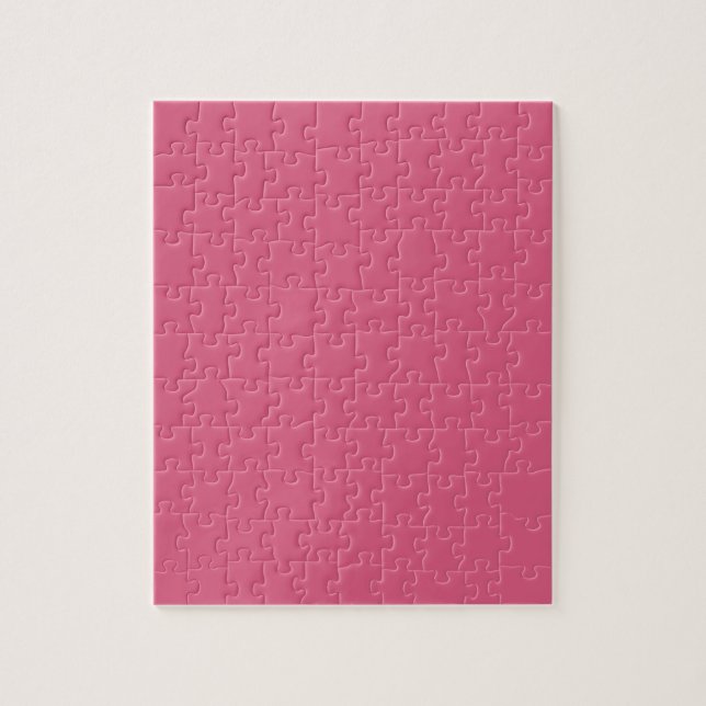 Blush (solid colour)  jigsaw puzzle (Vertical)
