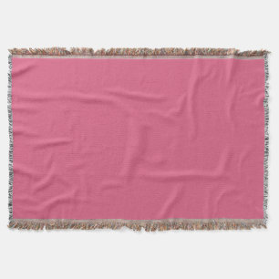 Blush (solid colour)  throw blanket