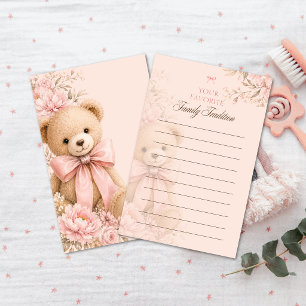 Blush Teddy Bear Family Traditions