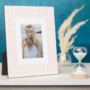 Blush Trellis Plaque