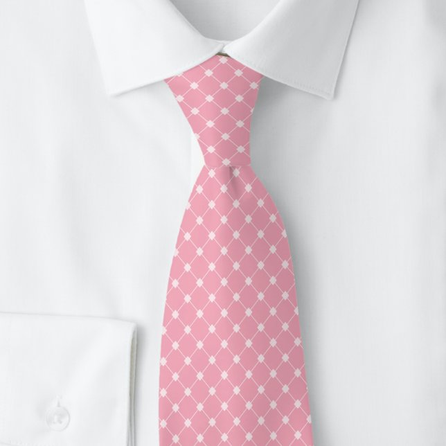 Blush Trellis Tie (Creator Uploaded)