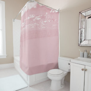 Blush Underwater Pool Glam 2 Shower Curtain