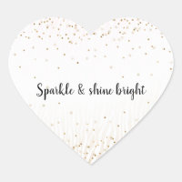 Blush White Cream Zebra Gold Confetti Sparkle    