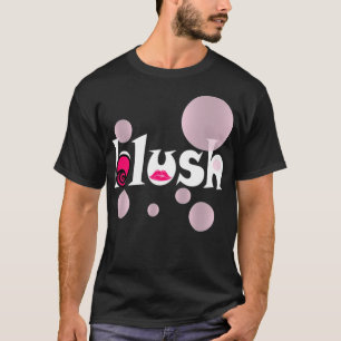 blush white pink lips pony tina martin T-Shirt