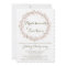 Blush Winter Wreath Bridesmaids Luncheon Invite