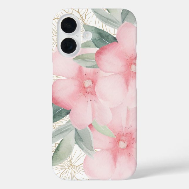 Blushing Blossom Phone Case iPhone / iPad case (Back)