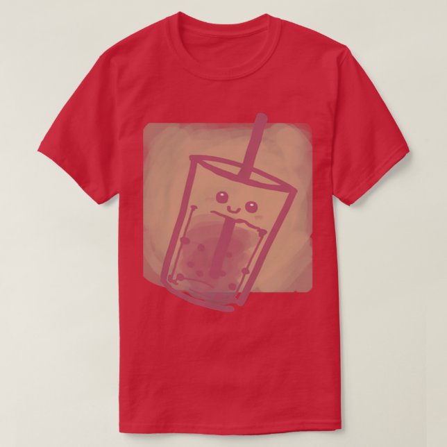 Blushing Boba T-Shirt (Design Front)