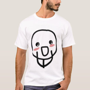 Blushing Comic Face T-Shirt