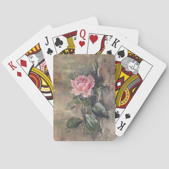 "Blushing Grace" Playing Cards (Back)