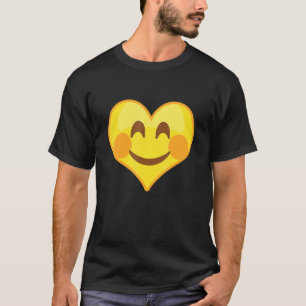 Blushing Heart Face T-Shirt