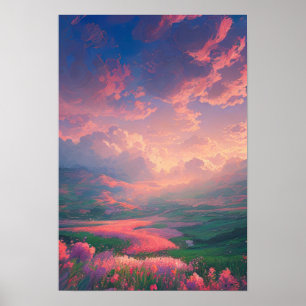 Blushing Meadows Poster